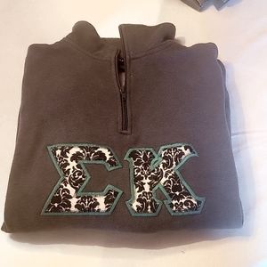 Sigma Kappa Quarter-Zip Sweatshirt